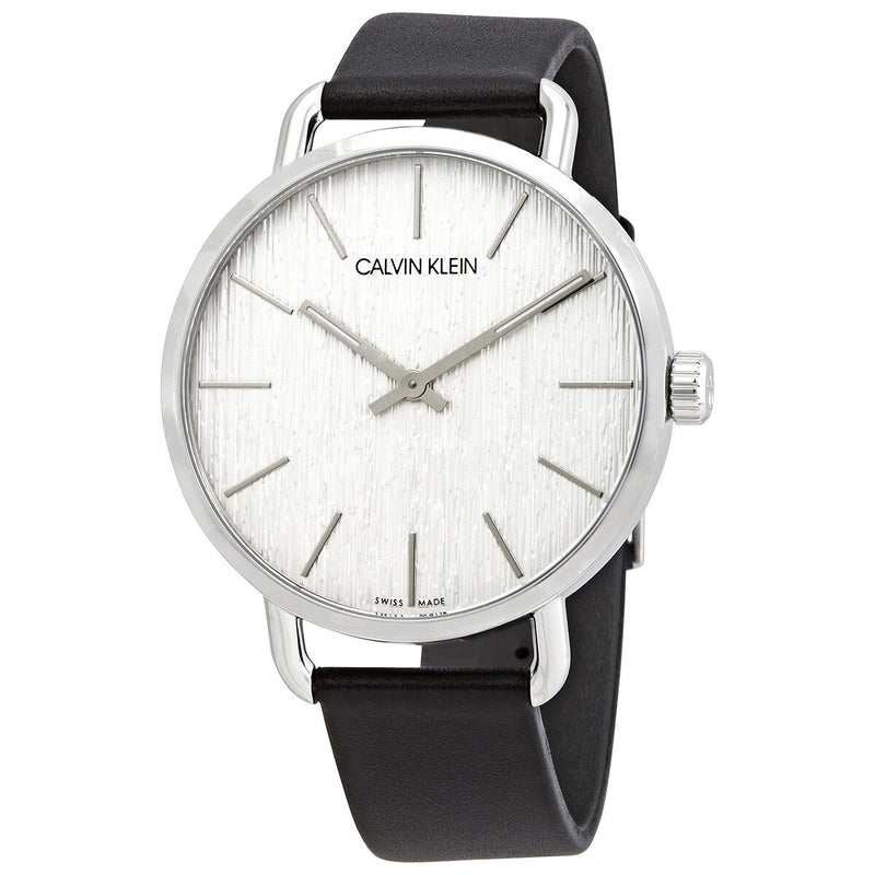 Calvin Klein Even Quartz Silver Dial Ladies Watch #K7B211C6 - Watches of America