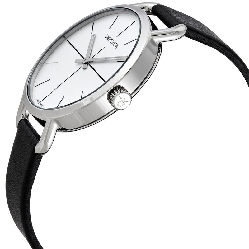 Calvin Klein Even Quartz Silver Dial Ladies Watch #K7B231CY - Watches of America #2