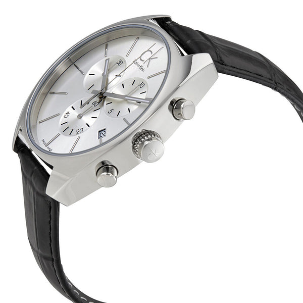 Calvin Klein Exchange Chronograph Silver Dial Men's Watch #K2F27120 - Watches of America #2