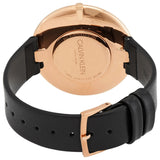 Calvin Klein Full Moon Quartz Black Dial Ladies Watch #K8Y236C1 - Watches of America #3