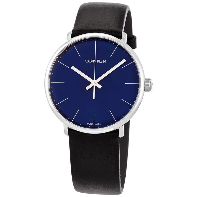 Calvin Klein High Noon Quartz Blue Dial Men's Watch #K8M211CN - Watches of America