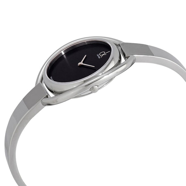 Calvin Klein Impetuous Black Dial Ladies Watch #K4F2N111 - Watches of America #2