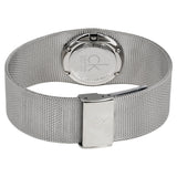 Calvin Klein Impulsive White Dial Steel Mesh Ladies Watch #K3T23126 - Watches of America #3