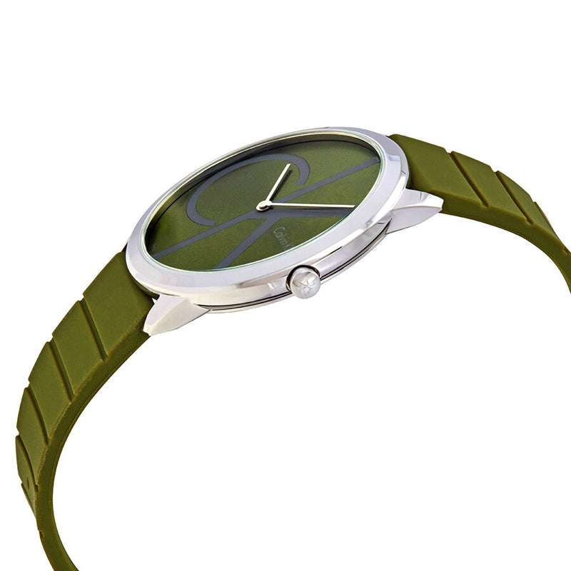 Calvin Klein Minimal Green Dial Men's Watch #K3M211WL - Watches of America #2