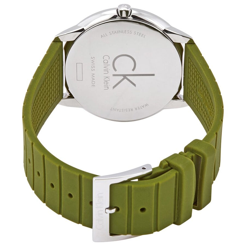 Calvin Klein Minimal Green Dial Men's Watch #K3M211WL - Watches of America #3