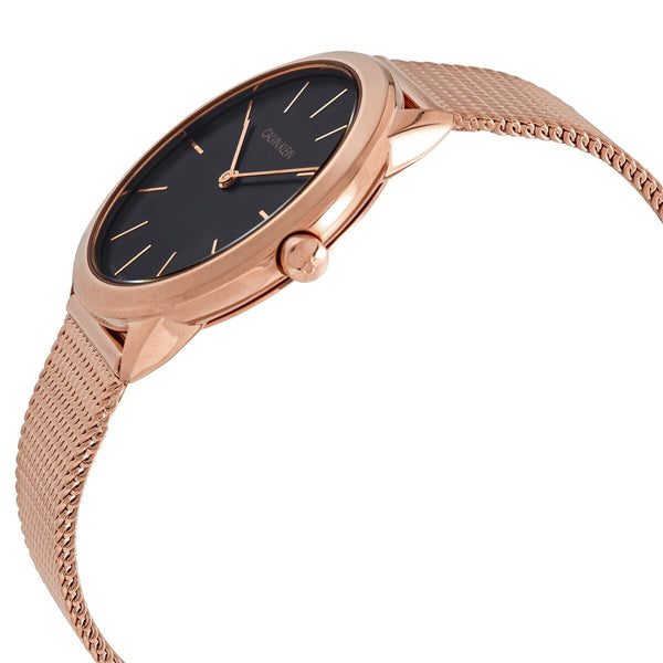 Calvin Klein Minimal Quartz Black Dial Ladies Watch #K3M2262Y - Watches of America #2