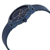Calvin Klein Minimal Quartz Blue Dial Ladies Watch #K3M52T5N - Watches of America #2