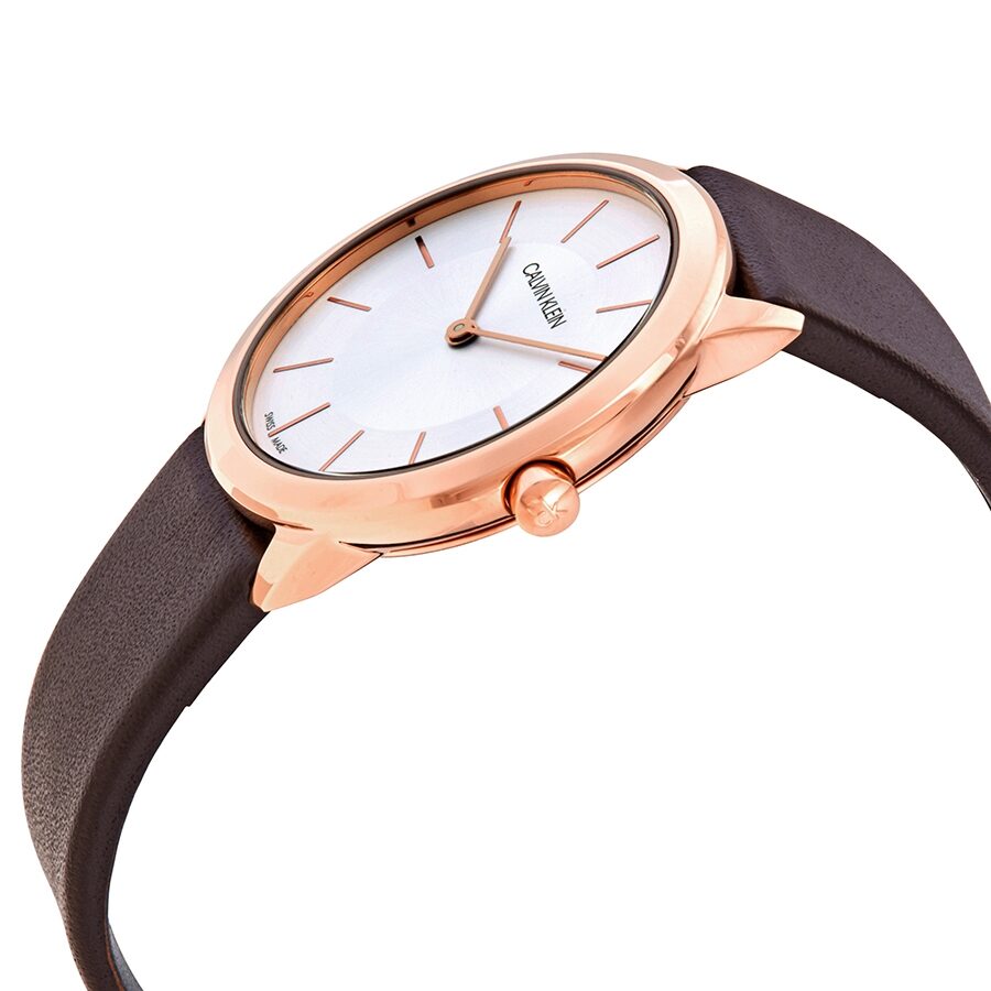 Reloj Calvin Klein Minimal Cuarzo Esfera Plateada Mujer K3M226G6 - Main Image