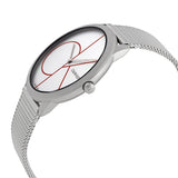 Calvin Klein Minimal Quartz White Dial Men's Watch #K3M51152 - Watches of America #2