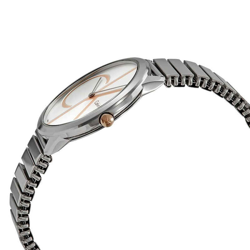 Calvin Klein Minimal Silver Dial Men's Watch #K3M21BZ6 - Watches of America #2