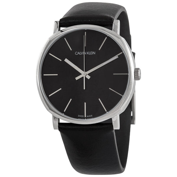 Calvin Klein Posh Quartz Black Dial Men's Watch #K8Q311C1 - Watches of America