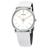 Calvin Klein Posh Quartz White Dial Ladies Watch #K8Q331L2 - Watches of America