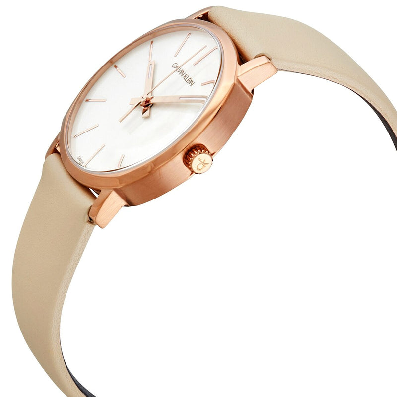 Calvin Klein Posh Quartz White Dial Ladies Watch #K8Q336X2 - Watches of America #2