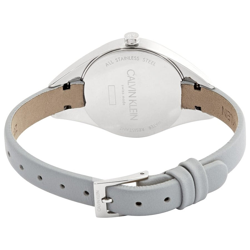 Calvin Klein Rebel Light Grey Dial Ladies Watch #K8P231Q4 - Watches of America #3