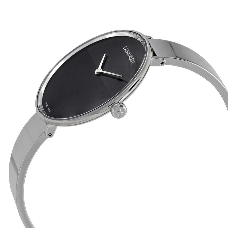 Calvin Klein Rise Quartz Black Dial Ladies Watch #K7A23141 - Watches of America #2