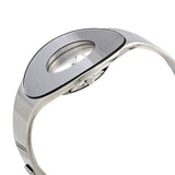 Calvin Klein Seamless White Dial Small Bangle Ladies Watch #K8C2S116 - Watches of America #2