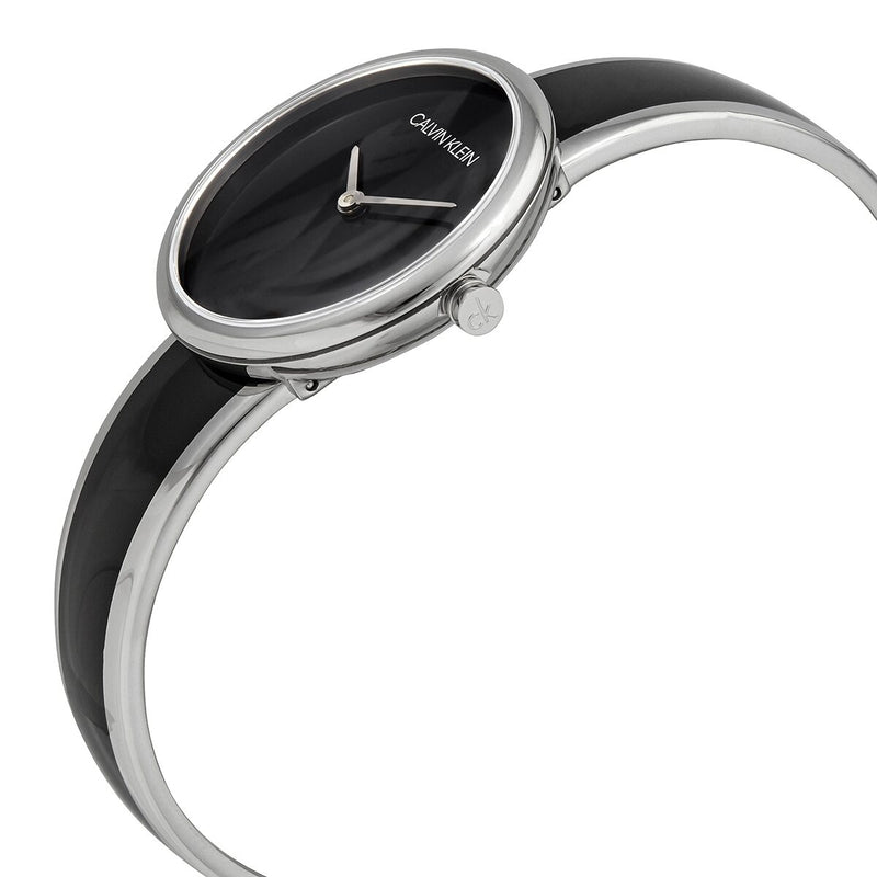 Calvin Klein Seduce Quartz Black Dial Ladies Watch #K4E2N111 - Watches of America #2