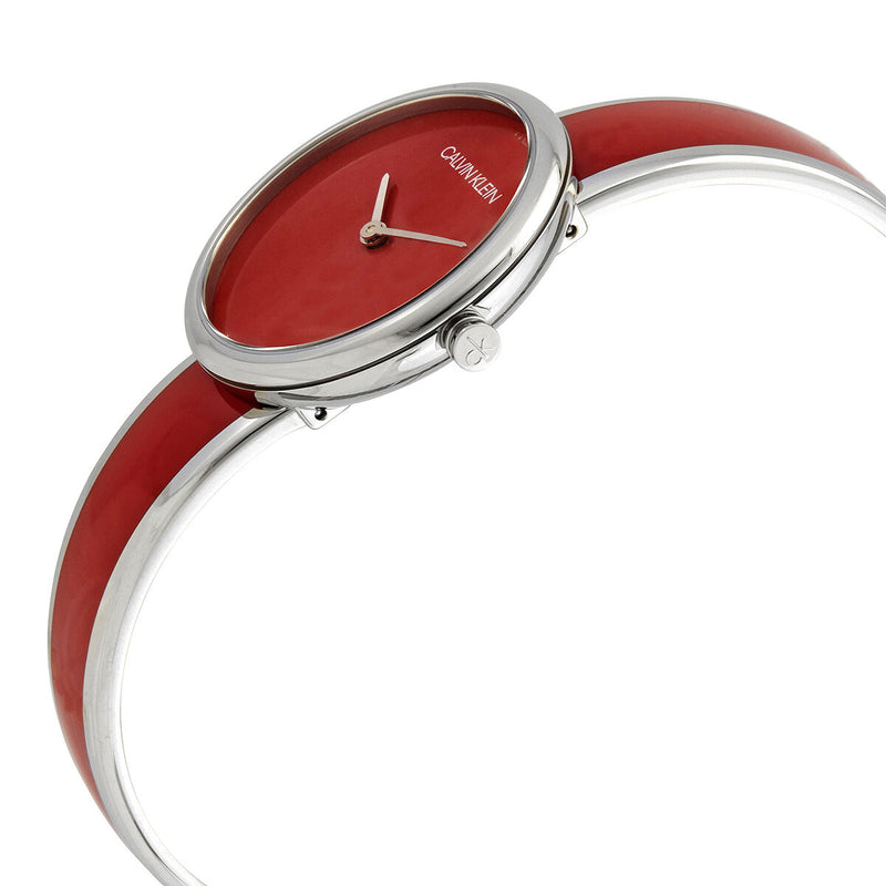 Calvin Klein Seduce Quartz Red Dial Ladies Watch #K4E2N11P - Watches of America #2