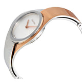 Calvin Klein Senses Silver Dial Tw-tone Ladies Watch #K5N2M1Z6 - Watches of America #2