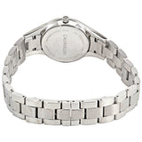 Calvin Klein Simplicity Quartz Crystal Silver Dial Ladies Watch #K4323120 - Watches of America #3