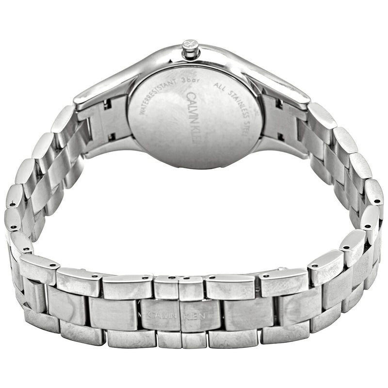 Calvin Klein Simplicity Quartz Silver Dial Ladies Watch #K4323185 - Watches of America #3