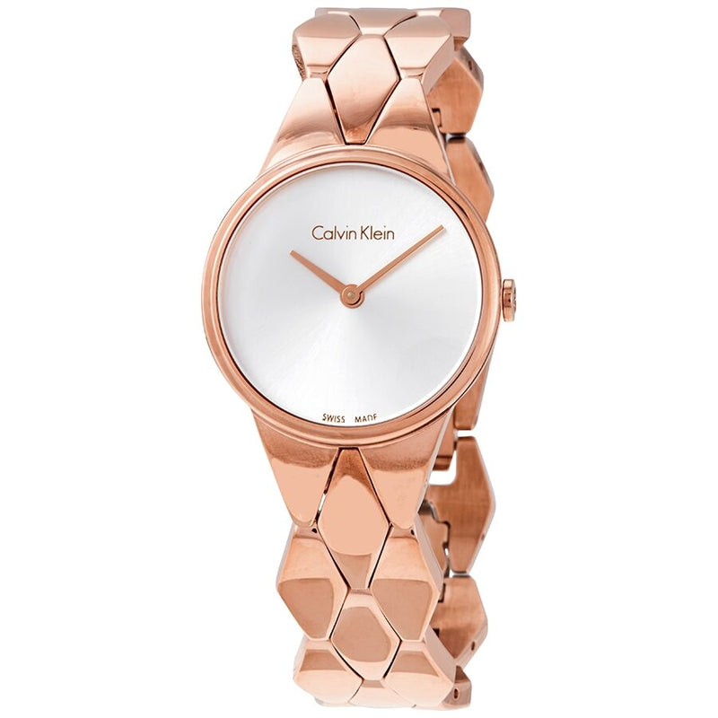 Reloj Calvin Klein Reloj Oro Rosa Esfera Negra Calvin Klein Snake