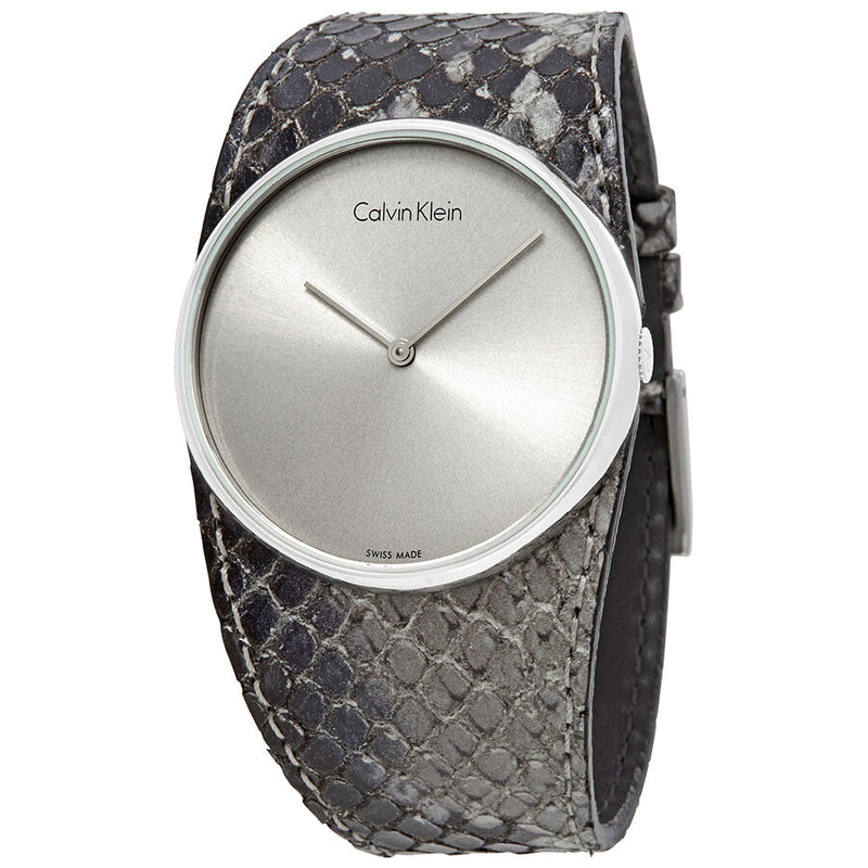 Calvin Klein Spellbound Grey Dial Ladies Watch #K5V231Q4 - Watches of America