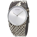 Calvin Klein Spellbound Silver Dial Ladies Watch #K5V231L6 - Watches of America
