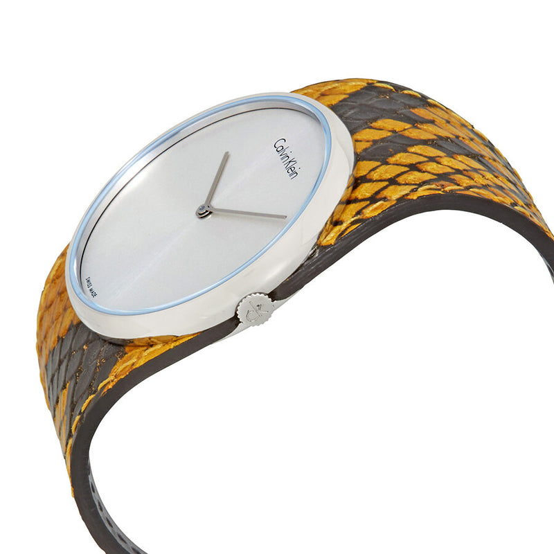 Calvin Klein Spellbound Silver Dial Ladies Watch #K5V231Z6 - Watches of America #2