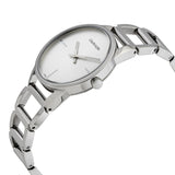 Calvin Klein Stately Quartz Silver Dial Ladies Watch #K3G23126 - Watches of America #2