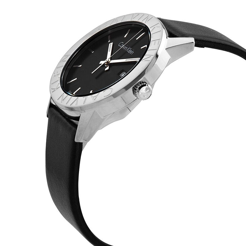Calvin Klein Steady Quartz Black Dial Men's Watch #K7Q211C1 - Watches of America #2