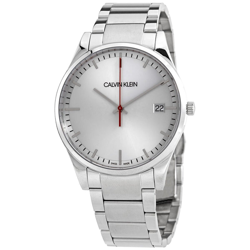 Calvin Klein Time Quartz Silver Dial Men's Watch #K4N2114Y - Watches of America