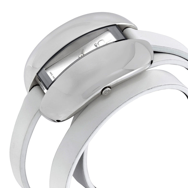Calvin Klein Treasure Silver Dial Ladies Watch #K2E23120 - Watches of America #2