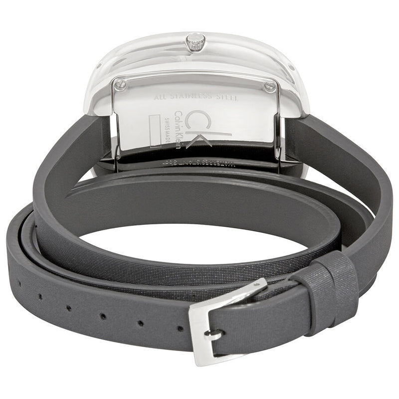 Calvin Klein Treasure Silver Dial Ladies Watch #K2E23620 - Watches of America #3