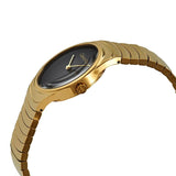 Calvin Klein Whirl Black Dial Ladies Gold-tone Watch #K8A23541 - Watches of America #2