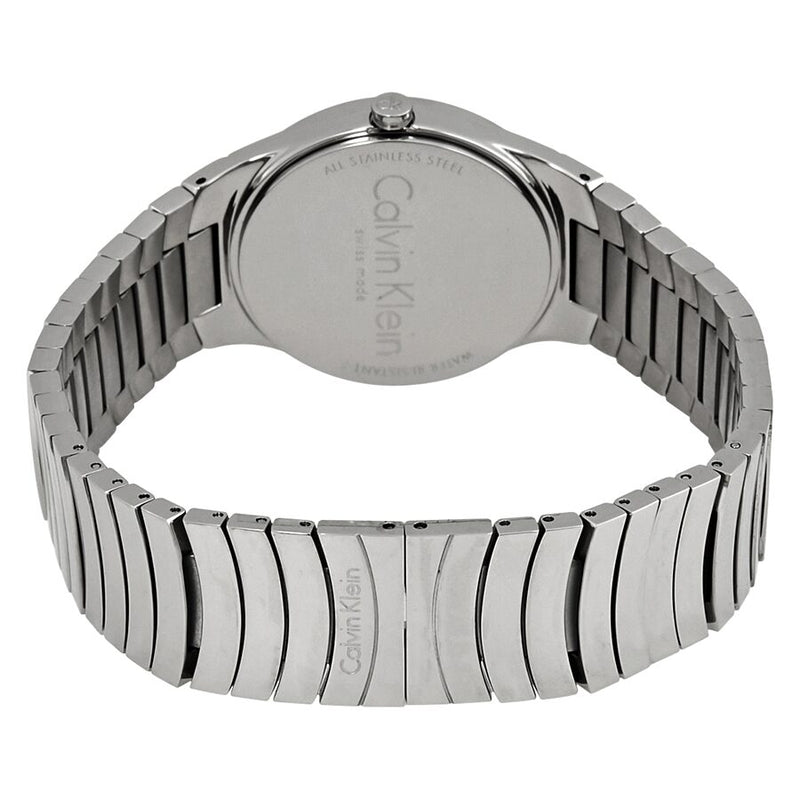 Calvin Klein Whirl Silver Dial Stainless Steel Ladies Watch #K8A23146 - Watches of America #3
