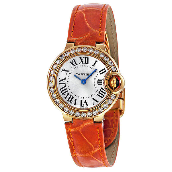 Cartier Ballon Bleu 18 kt Yellow Gold Diamond Ladies Watch #WE900151 - Watches of America