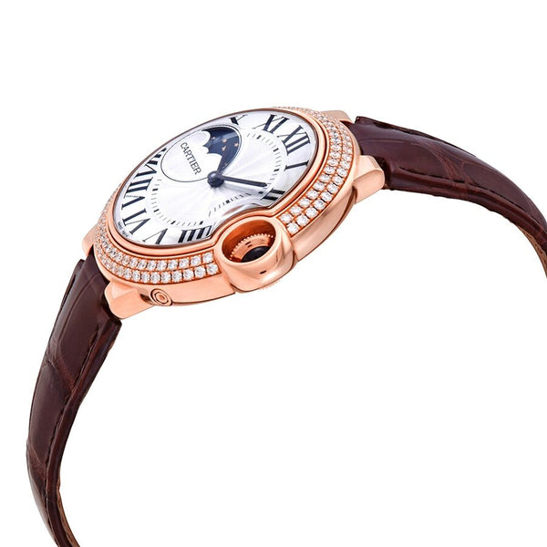 Cartier Ballon Bleu 18kt Rose Gold Moonphase Automatic Ladies Watch #WJBB0027 - Watches of America #2
