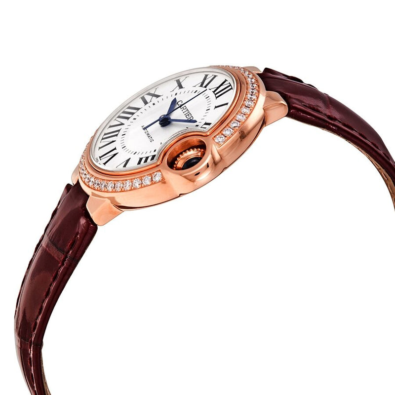 Cartier Ballon Bleu Automatic 18kt Rose Gold Diamond Ladies Watch #WJBB0033 - Watches of America #2