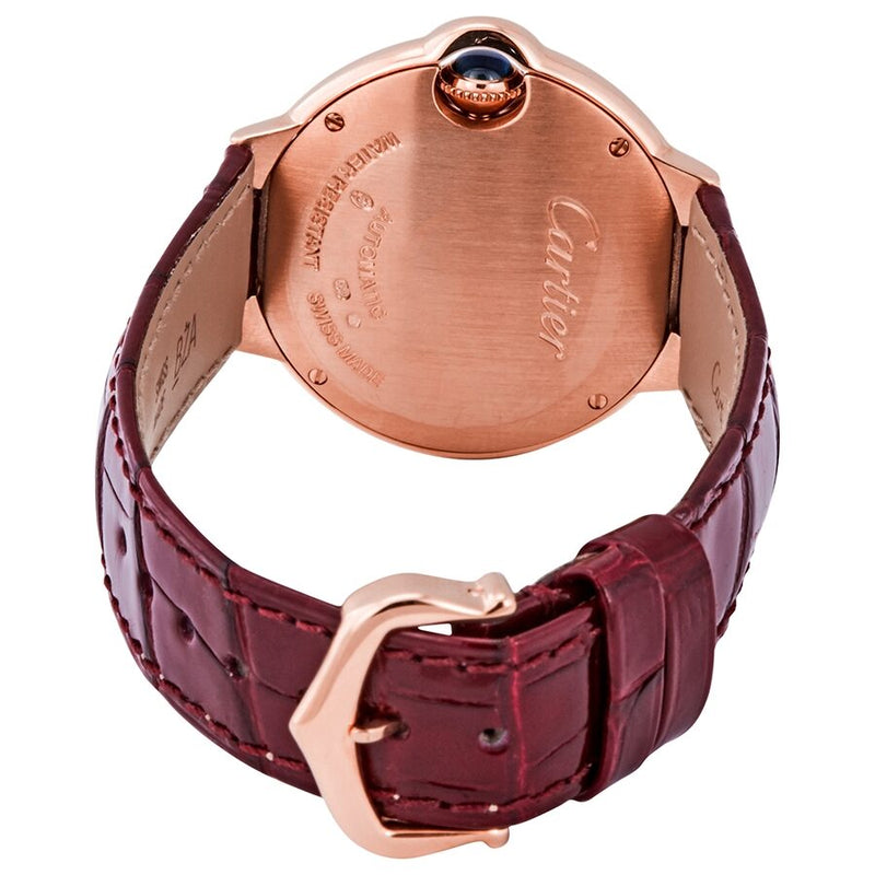 Cartier Ballon Bleu Automatic 18kt Rose Gold Diamond Ladies Watch #WJBB0033 - Watches of America #3