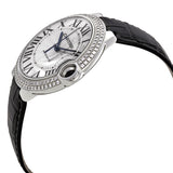 Cartier Ballon Bleu Automatic White Gold Diamond Watch #WJBB0032 - Watches of America #2