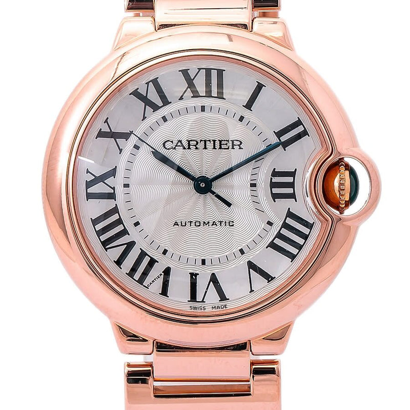 Cartier Ballon Bleu Automatic Silver Dial Ladies Watch #3003 - Watches of America #2