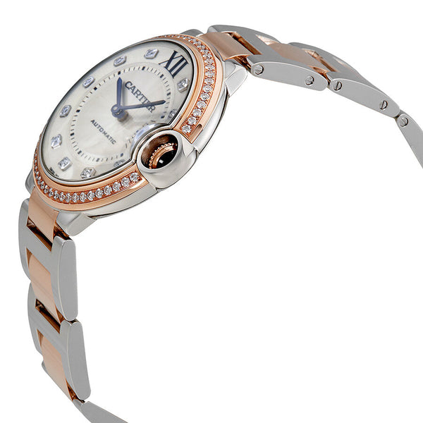 Cartier Ballon Bleu Automatic Silver Dial Ladies Watch #W3BB0004 - Watches of America #2