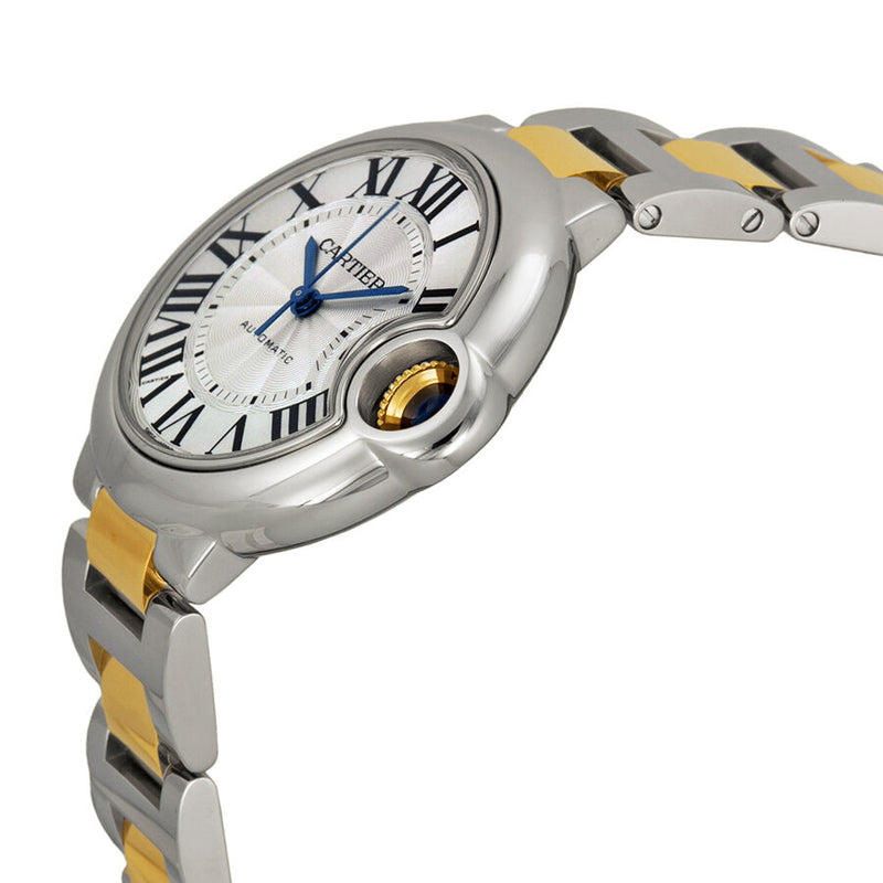 Cartier Ballon Bleu Automatic Silver Dial Ladies Watch #W2BB0002 - Watches of America #2