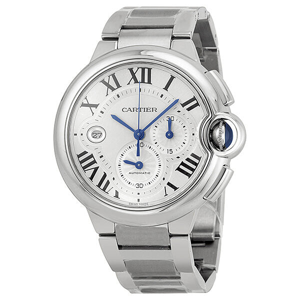 Cartier Ballon Bleu Automatic Silver Dial Men's Watch #W6920076 - Watches of America