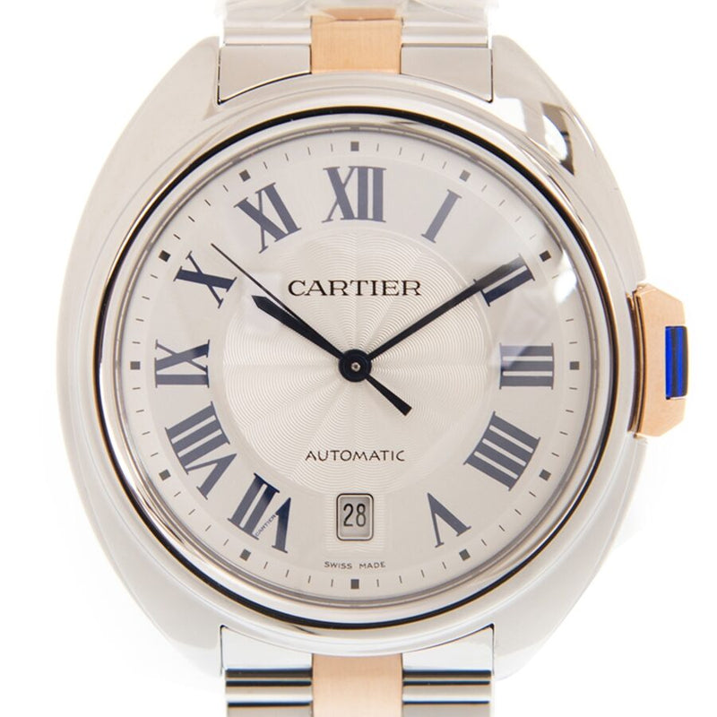 Cartier Ballon Bleu Automatic White Dial Unisex Watch #W2CL0010 - Watches of America