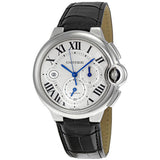 Cartier Ballon Bleu Black Alligator Strap Chronograph Men's Watch #W6920003 - Watches of America