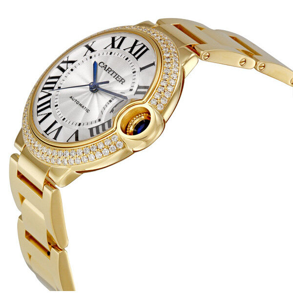Cartier Ballon Bleu de Cartier Medium 18k Yellow Gold Watch #WE9004Z3 - Watches of America #2