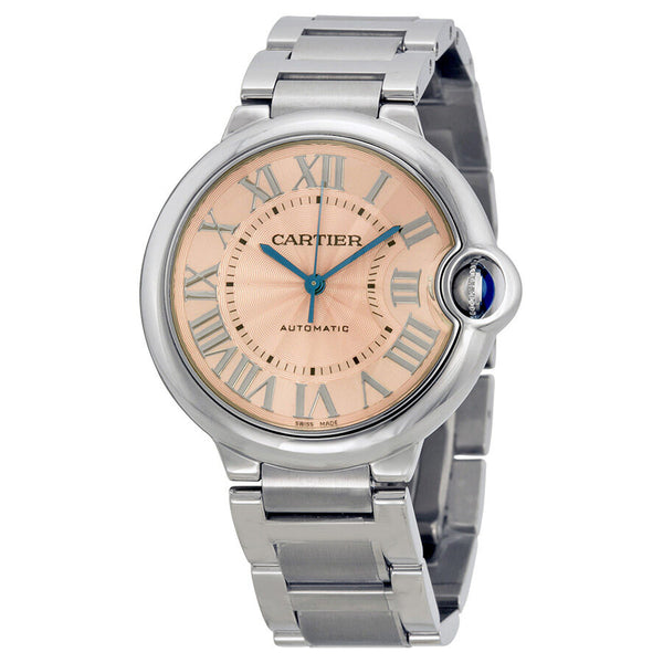 Cartier Ballon Bleu De Cartier Pink Dial Ladies Watch #W6920041 - Watches of America