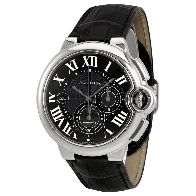 Cartier Ballon Bleu Gray Flinque Dial Men's Watch #W6920079 - Watches of America
